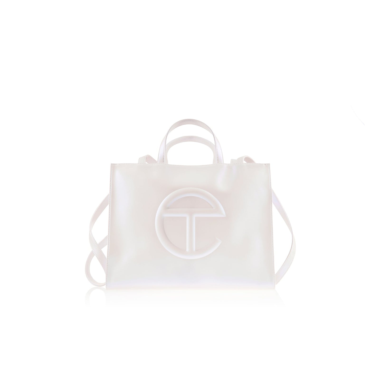 Official pearl Telfar Medium Shopping Bag